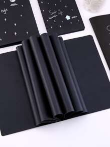 creativo dibujo Cuadernos con vacío negro , Bloc , Bloc de dibujo para estudiantes - Negro - Ver 3