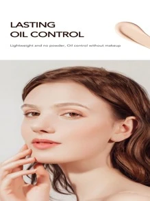 O'CHEAL suave & suave colchón de aire Crema cc con cabeza de hongo Borla para empolvarse , exquisito Corrector , de larga duración control de grasa hidratante Base con mate brillante Crema cc para cara 20G - 105 Natural - Ver 3