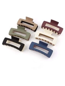 Fengshang Jewlery Co.,Ltd 女士白黑雙面抓夾 髮夾 大後頭抓夾