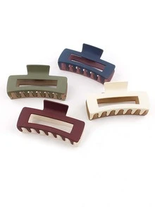 Fengshang Jewlery Co.,Ltd 女士白黑雙面抓夾 髮夾 大後頭抓夾