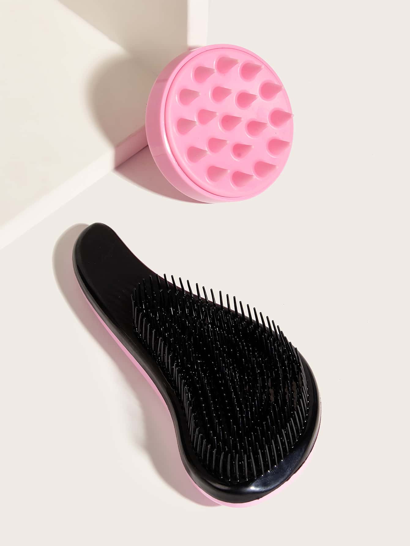 2pcs/set Multicolor Massage Hair Brush Comb - Multicolor - View 1