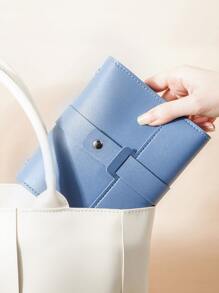 1pc Portable Travel Earring Storage Bag, Multifunctional Jewelry Organizer Box For Bracelets, Earrings, Ear Studs, Birthday Gift, Wedding Favor - Blue - View 5