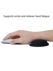 1 Miếng Chất rắn Phần còn lại cổ tay - màu đen - Xem 2