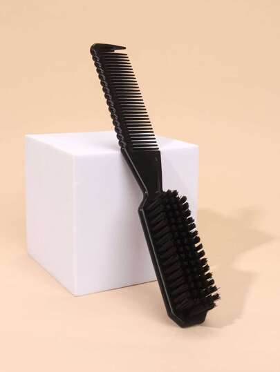 这款双用途梳子集梳理和胡须造型于一体，可打造自然时尚的发型和胡须，适用于男士发型、胡须造型和眉毛修饰，是理发店、美容院、返校季、旅行度假的必备美发工具、美发产品和配件，也适合女士使用。此外，它还可用于打造光滑的背梳造型，并可搭配吹风机使用。这款梳子适用于理发师、美发师、美发工具、美发产品、吹风机、梳子、理发师、美发设备、发型、美发、理发师配件、理发店等场合。