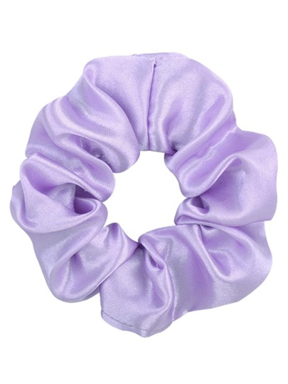 1 buc elegan de păr satinat, culoare solidă, casual, pentru carnaval, Mardi Gras, eleganți de păr