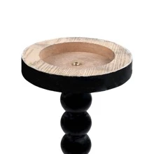 COZAYH Mesas Pedestal - En blanco y negro - Ver 9