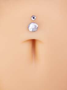 100入組/套多色亞克力鑽頭假的眉毛指甲片假的唇部指甲片假的鼻子指甲片多用途無孔刺首飾類 - 彩色 - 查看 7