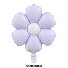 6Pcs/Set Candy Color Daisy Balloon SunFlower Foil Balloons Photo Props Wedding Birthday Party Decorations - Multicolor - View 8