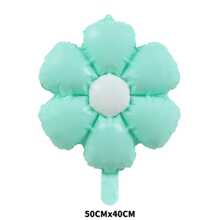 6Pcs/Set Candy Color Daisy Balloon SunFlower Foil Balloons Photo Props Wedding Birthday Party Decorations - Multicolor - View 7