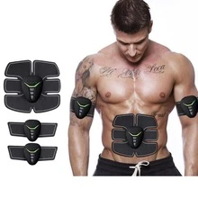 Rechargeable Abdominal Muscle Stimulator, Ems Abs & Arm Trainer Equipment, Professional Gear Muscle Electric Stimulator For Home Gym Workout Body Massaging Device - Black - View 5