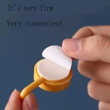 10pcs/set Traceless Adhesive Kitchen/bathroom/living Room/key/cap Wall Hooks, No Drilling Needed