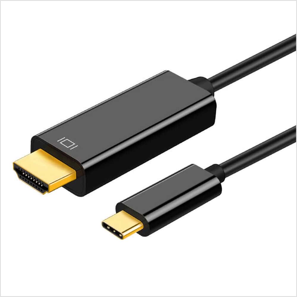 to 4K HDMI Cable Video Converter Adapter 6Ft Type C to HDMI 4K Cord