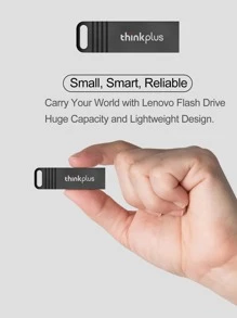Lenovo 64GB USB Flash Drive, Photo Memory Stick External Storage Thumb Drive compatible with iPhone, ipad, Tablet, PC, Computer, Devices - Grey - View 3