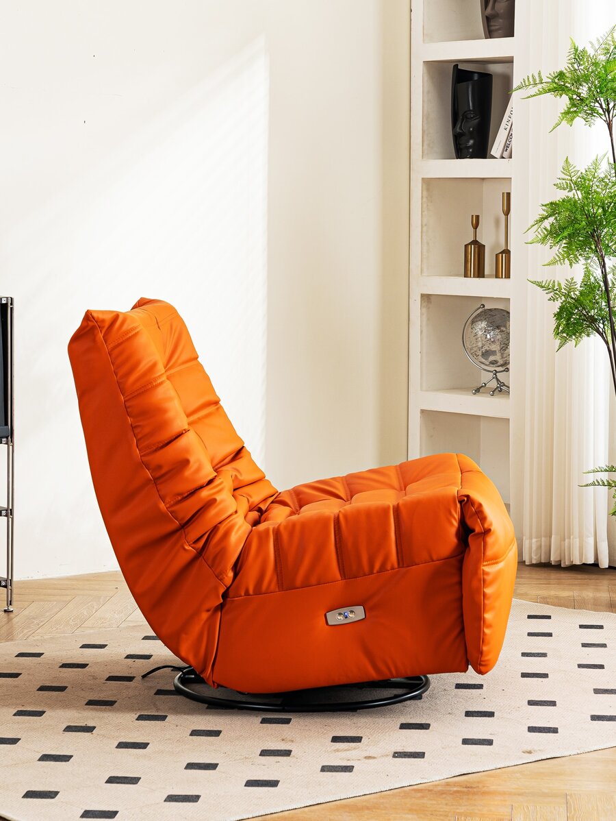 Swivel Glider Chair Power Recliner Chair, Comfy Upholstered Glider