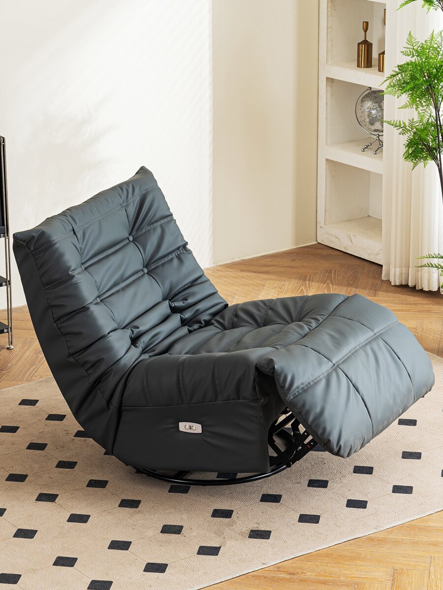 Swivel Glider Chair Power Recliner Chair, Comfy Upholstered Glider