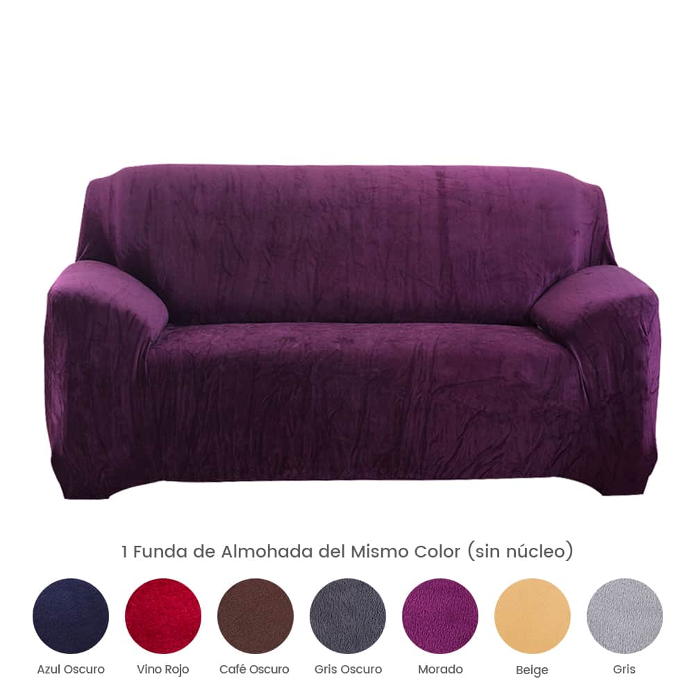 1/2/3/4 Seaters Sofa Covers Stretch Velvet Couch Covers Soft Sofa Slip