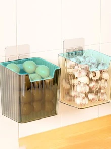 1 pezzo Cesto portaoggetti montaggio a parete per bagno O cucina