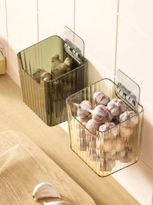 1 pezzo Cesto portaoggetti montaggio a parete per bagno O cucina
