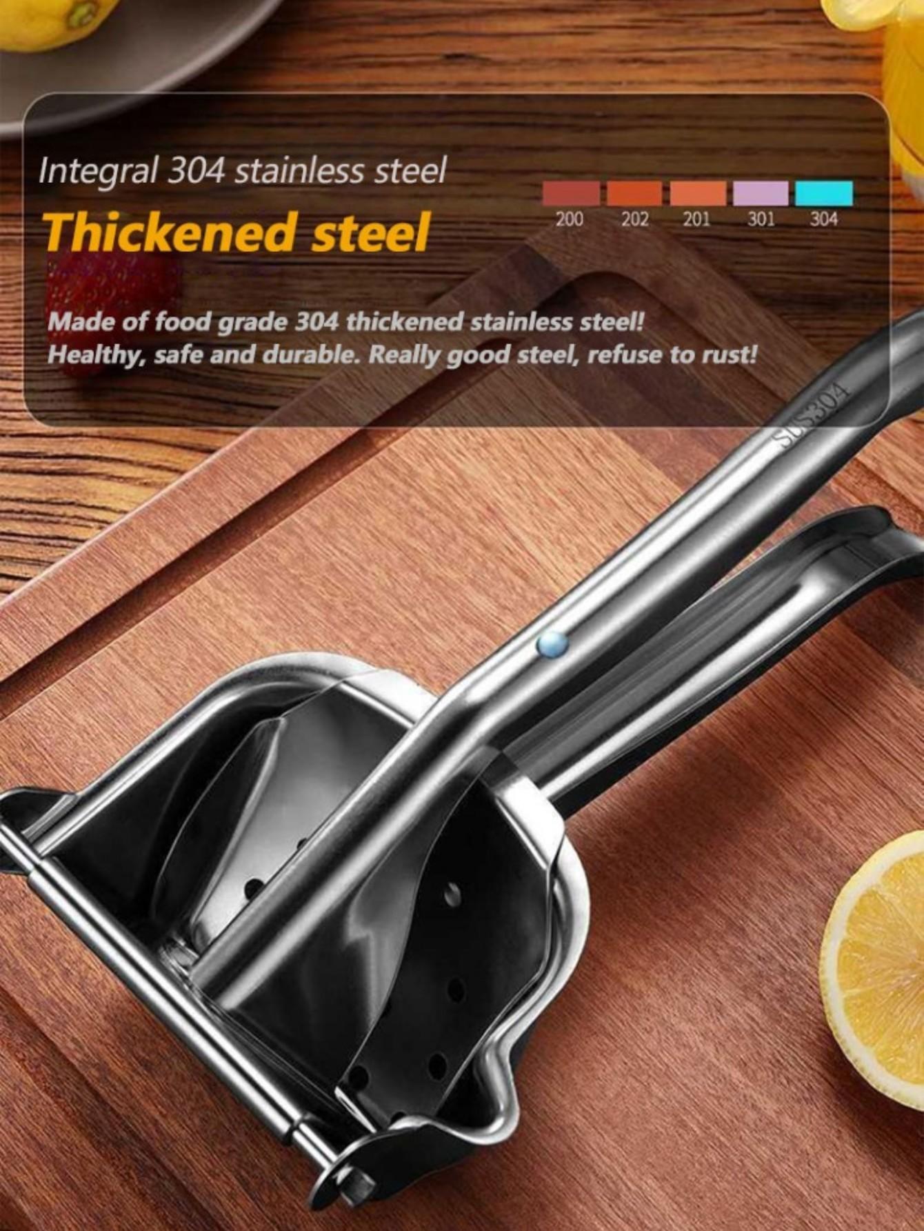 Stainless Steel Lemon Squeezer Heavy Duty Hand Juicer Manual Fruit