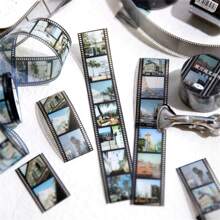 MGZC 1入組圖案寵物膠帶,古典創意和紙膠帶適用於DIY - 彩色 - 查看 1