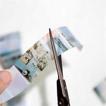 MGZC 1入組圖案寵物膠帶,古典創意和紙膠帶適用於DIY - 彩色 - 查看 4