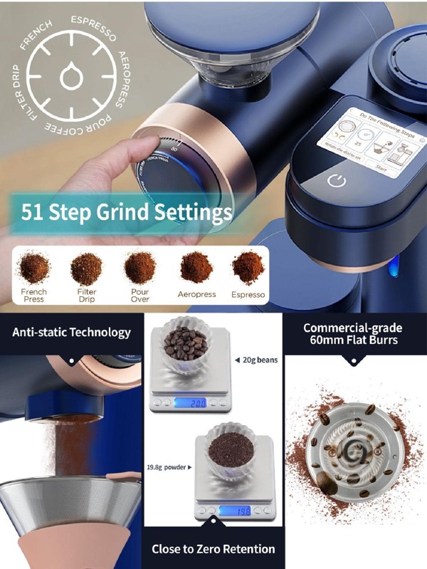 Gevi 4in1 Smart Pourover Coffee Machine Fast Heating Brewer With