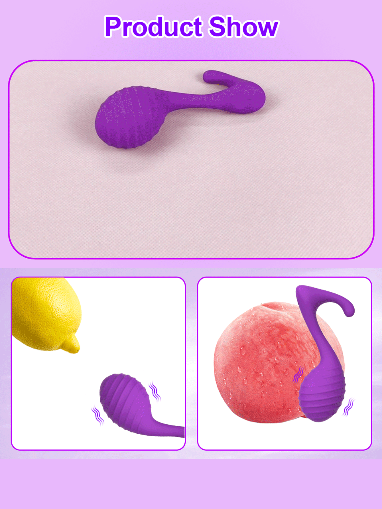 erwachsenen spielzeug ALWUP Musikalisches springendes Ei Vibrator, App Fernbedienung