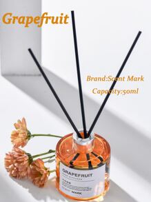 1入組火焰香薰機適用於臥室,客廳,浴室,帶清新香調空氣藤蔓香氛裝飾用品 - 葡萄柚 - 查看 1