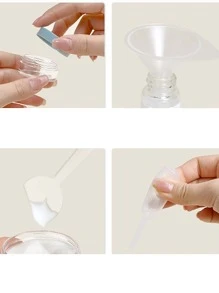 旅行可再填充瓶套装喷雾乳液洗发水沐浴露管装化妆品空液体容器便携式工具补充装旅行必需品海滩旅行收纳袋暑假返校学校用品度假露营度假必需品配件迷你女士香水男士香水 - 彩色 - 查看 6