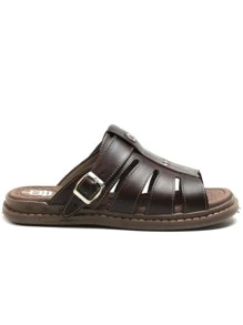 Men Flip Flops & Slides - 咖啡棕 - 查看 2