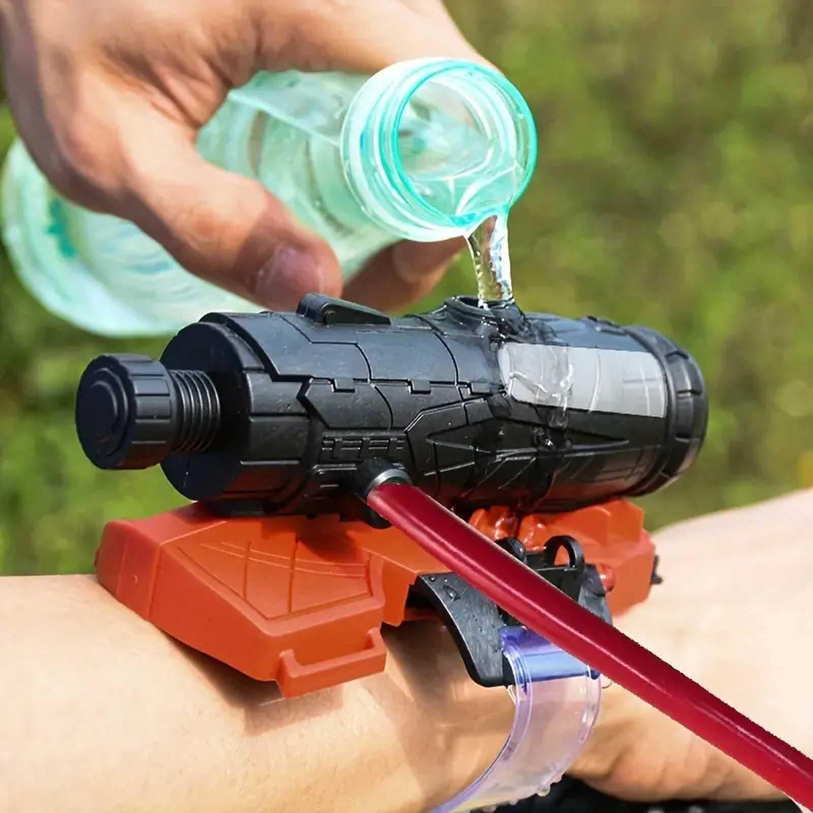 Spiderman Themed Remote Control Water Gun For Kids Entertainment