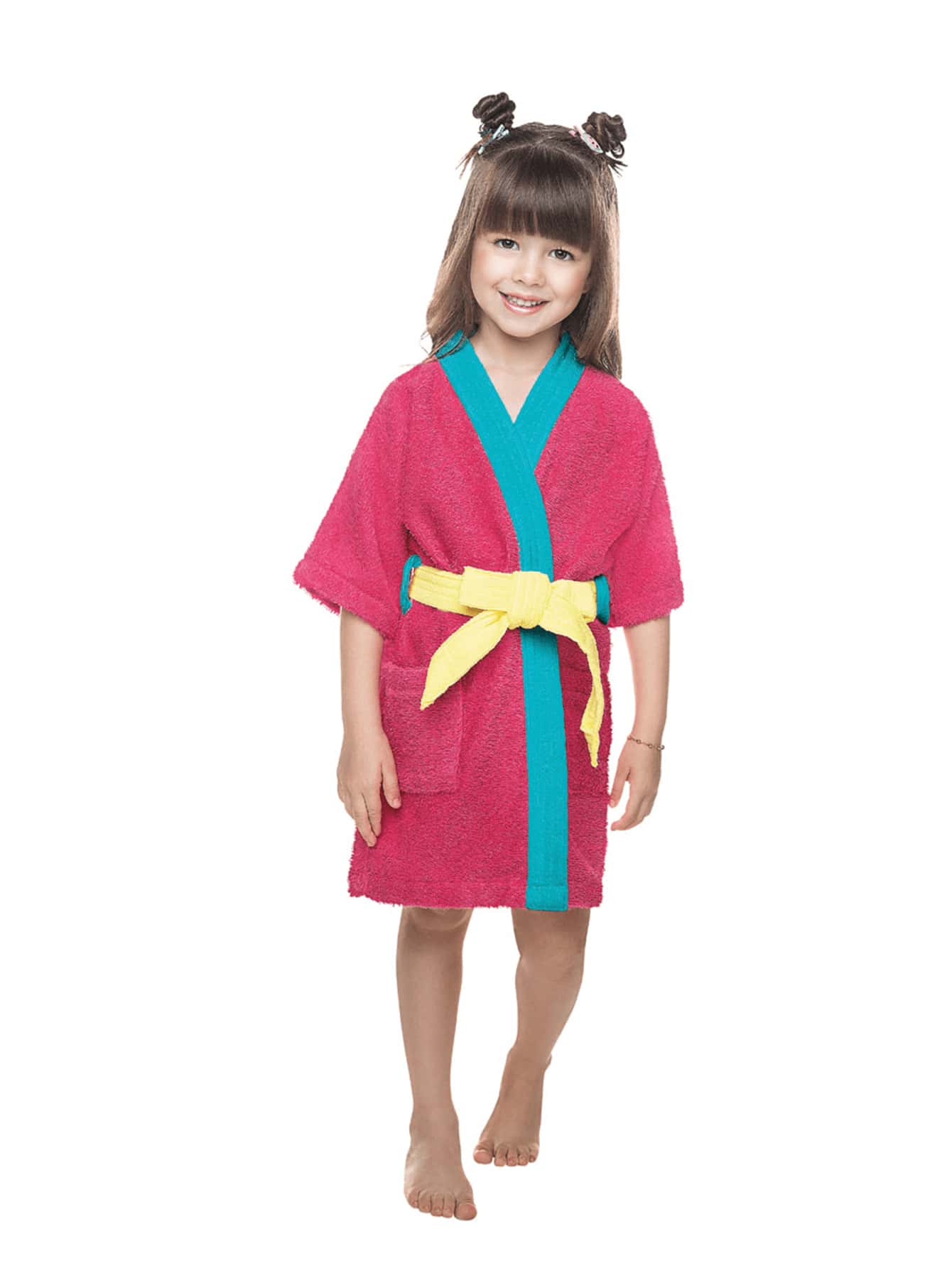 Bathrobe - 粉色 - 查看 1