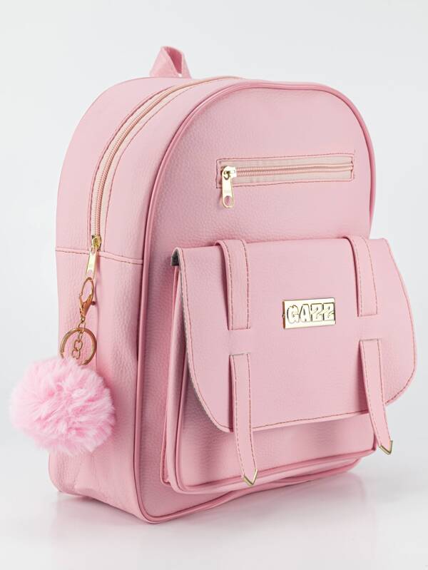 Mochila Feminina Estilosa Fivela Pequena Passeio Balada Dia Dia Faculdade