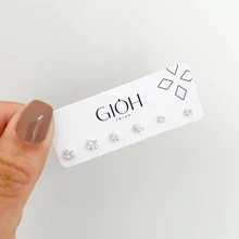 Fine Earring Sets - Bạc - Xem 1