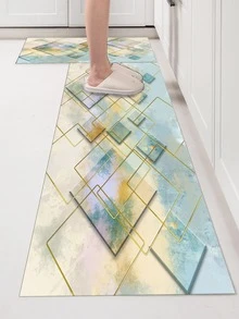 Waterproof And Anti-slip Nordic Modern Style Entryway Rug, Kitchen Carpet, Interior Decorative Carpet