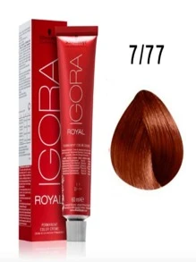 SCHWARZKOPF PROFESSIONAL TINTE 7-77 IGORA ROYAL 60 ML - Rojo - Ver 2