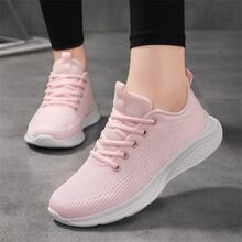 Women's Running Shoes, 2023 Summer New Style, Soft And Lightweight Jump Rope Shoes, Breathable Mesh Sport Shoes - Pink - View 2