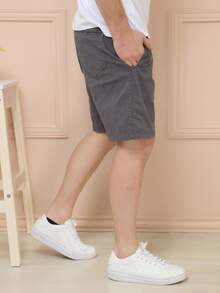 Men Shorts - Dark Grey - View 6