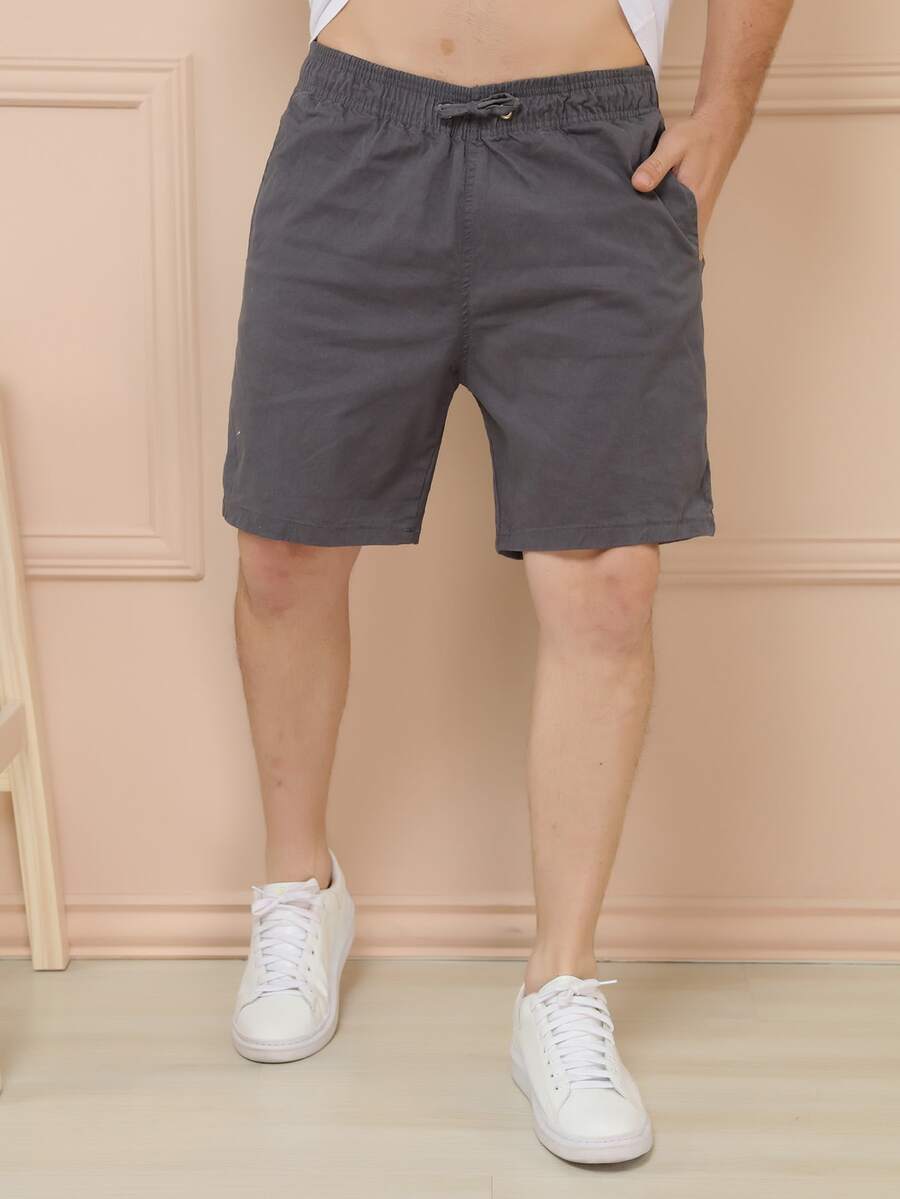 Men Shorts - Dark Grey - View 1