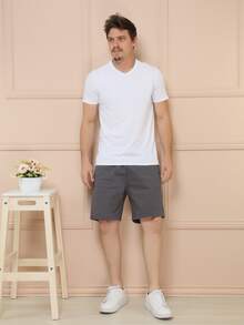 Men Shorts - Dark Grey - View 3
