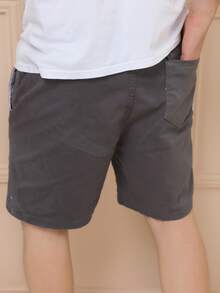 Men Shorts - Dark Grey - View 2