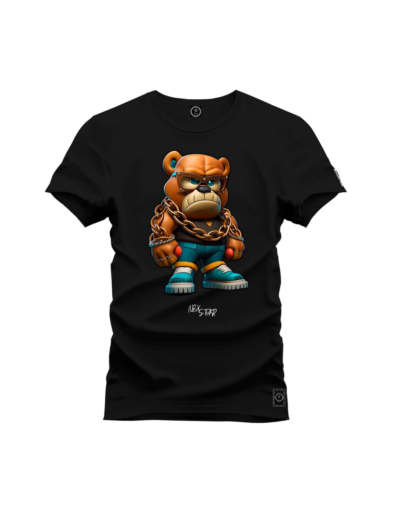 Nexstar Men T-Shirts - màu đen - Xem 1