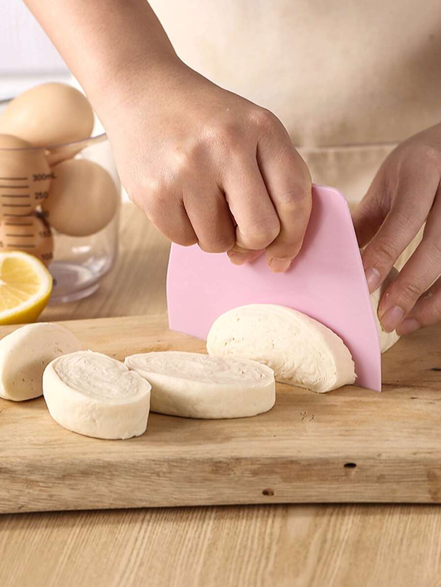 1 Dough Scraper Bowl Scraper ,Food safe Plastic Dough Cutter, Flexible