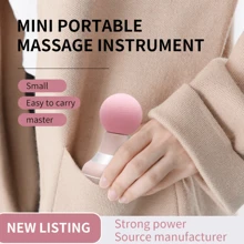 Mini Smart Rechargeable Muscle Massage Gun, Full Body Relaxation And Recovery Device, Portable Fascia Release Massager - Pink - View 3