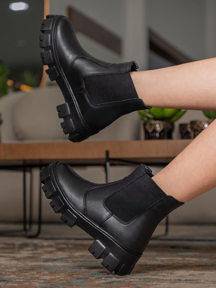 Women Fashion Boots - màu đen - Xem 1