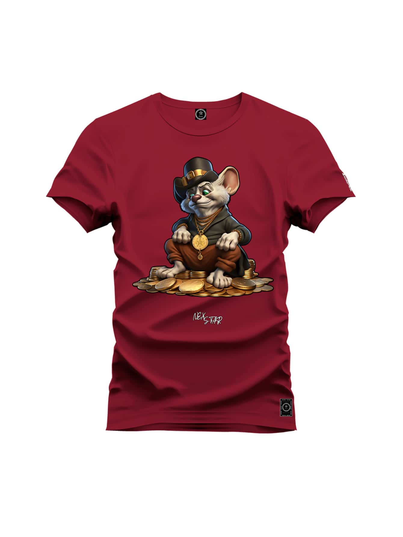 Nexstar Men T-Shirts - 紅色 - 查看 1