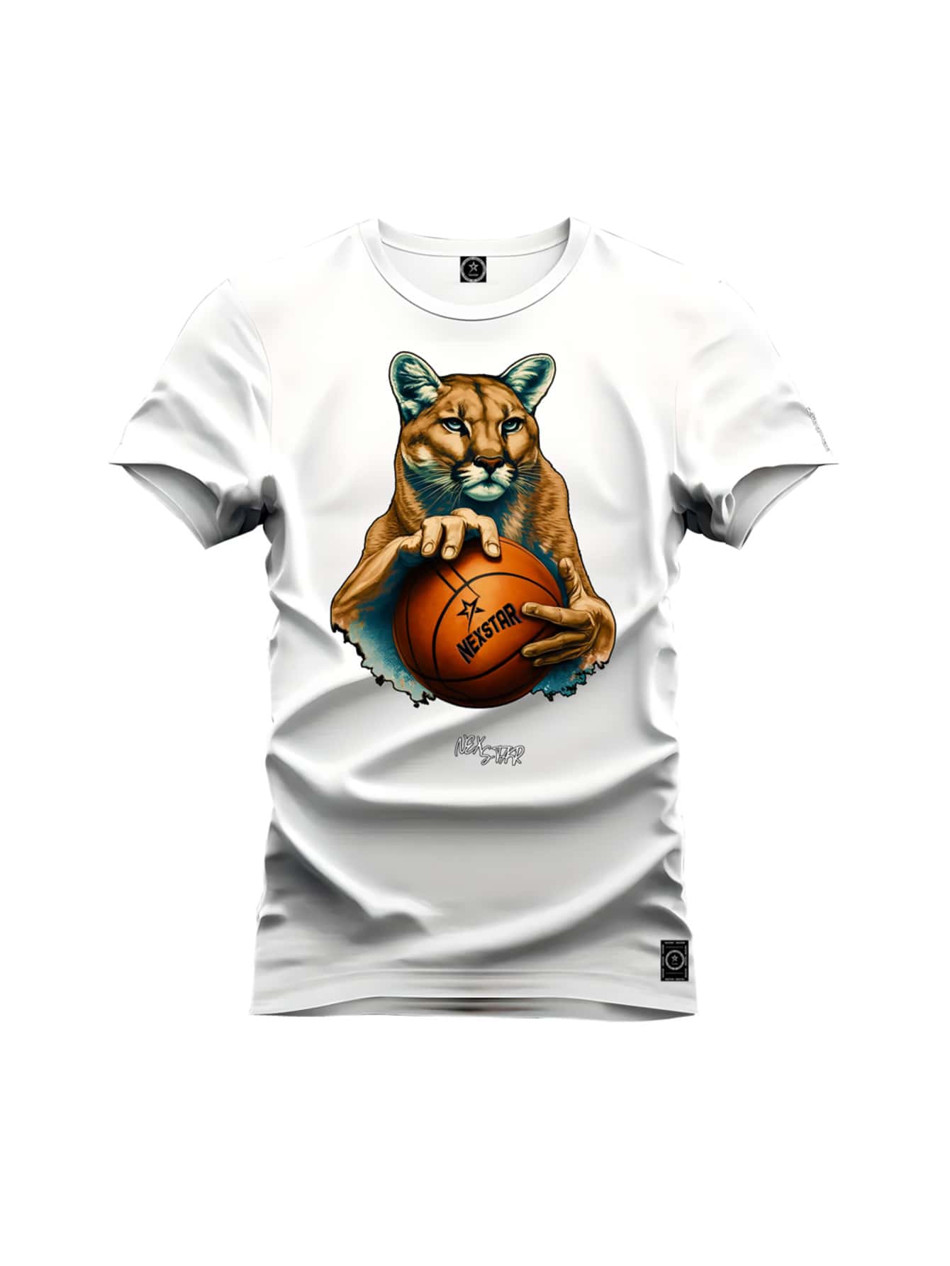 Nexstar Men T-Shirts - 白色 - 查看 1