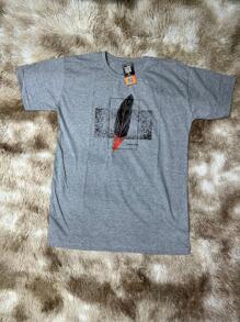 Men T-Shirts - 灰色 - 查看 1