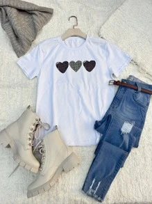 Women T-Shirts - trắng - Xem 4