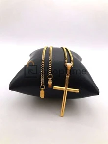 Men's Pendant Necklaces - Vàng - Xem 3